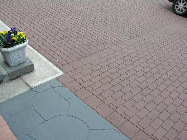 Brick Pattern with Brick Color